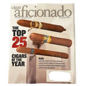 Cigar Aficionado Magazine January/February 2026 Top 25 of the Year The Masters